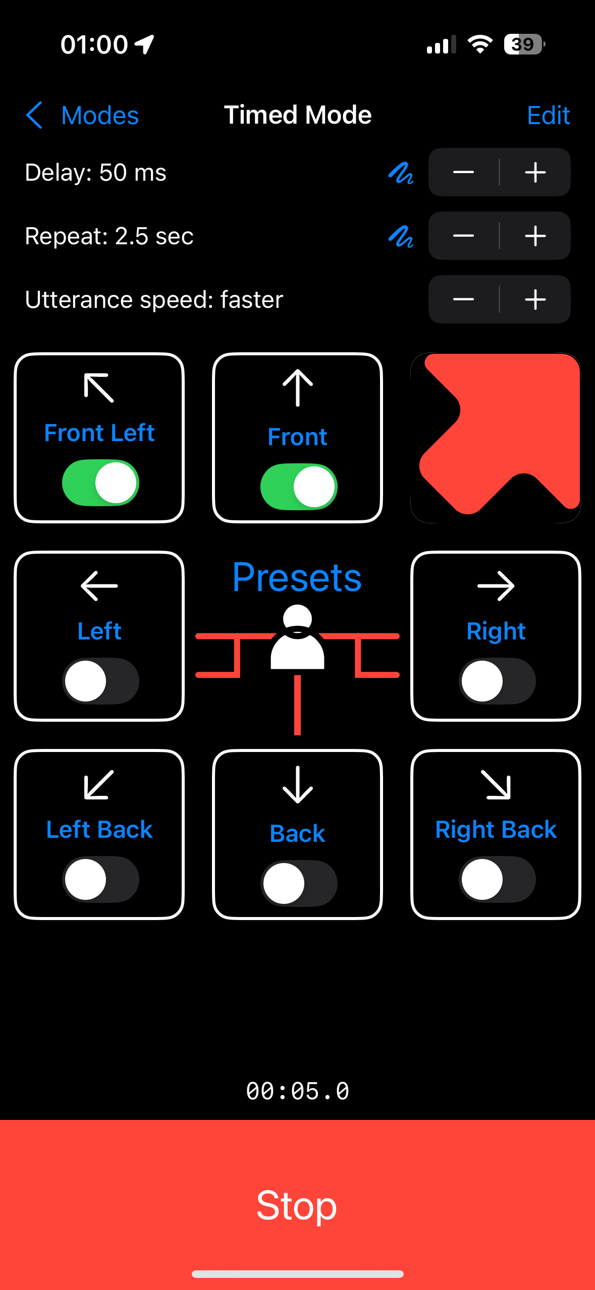 App in action